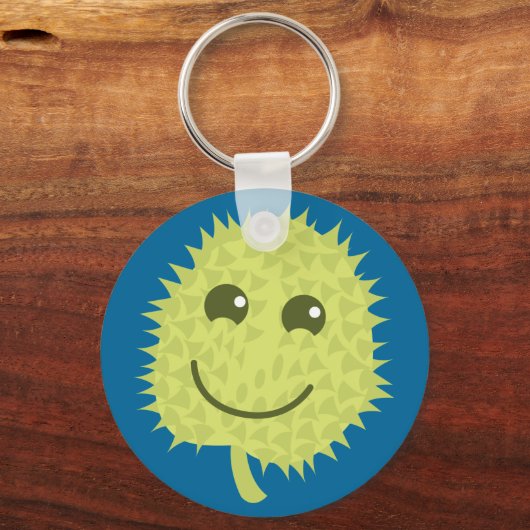 Porte-clés Joyeux fruit durian (Recto)