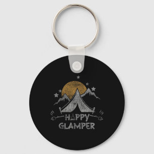 Porte-clés Joyeux Glamper Cute Glamping Camp déçu