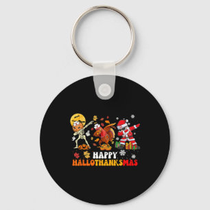 Porte-clés Joyeux HalloMerciMas Infirmière Halloween Thanksgi