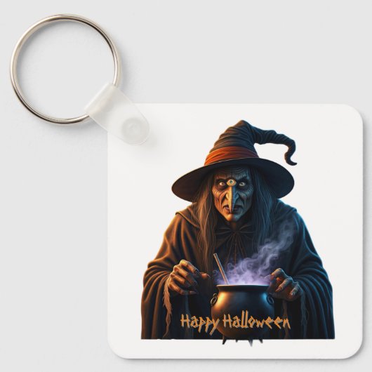 Porte-clés Joyeux Halloween (Recto)
