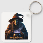 Porte-clés Joyeux Halloween (Dos)
