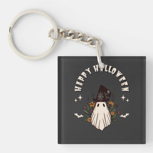 Porte-clés Joyeux Halloween (Devant)