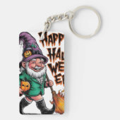 Porte-clés Joyeux Halloween (Dos)