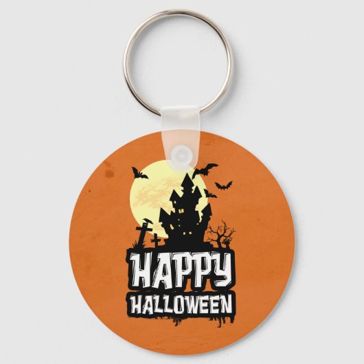 Porte-clés Joyeux Halloween (Recto)