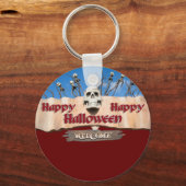 Porte-clés Joyeux Halloween (Recto)