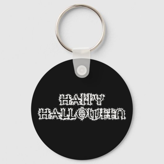 Porte-clés Joyeux Halloween (Recto)