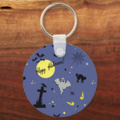 Porte-clés Joyeux Halloween (Recto)