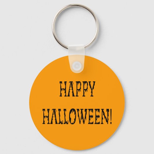 Porte-clés Joyeux Halloween Deadworld Texte (Recto)