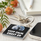 Porte-clés Joyeux Halloween Éffrayant (Devant Droit)