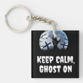 Porte-clés Joyeux Halloween Éffrayant (Devant)