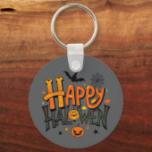 Porte-clés Joyeux Halloween mignon (Recto)