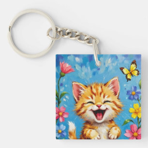Porte-clés Joyeux jardin Kitty
