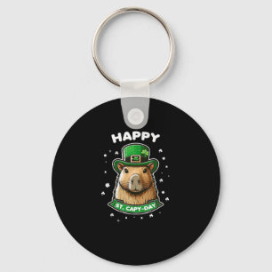 Porte-clés Joyeux Jour de la Saint Patrick St Capy pour Capyb