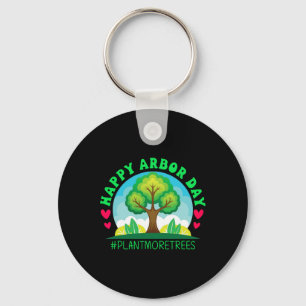 Porte-clés Joyeux Jour des Arbor Chemise Arbre Planter Tee Jo