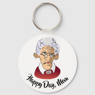 Porte-clés Joyeux Jour, Humour de la Fête des mères