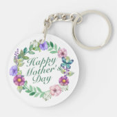 Porte-clés Joyeux Joyeux Porte - clé de la Fête des Mères Flo (Dos)