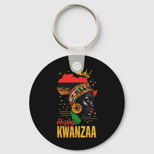 Porte-clés Joyeux Kwanzaa Sept Principes Des Femmes Kwanzaa 1