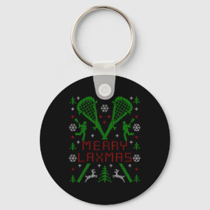 Porte-clés Joyeux Laxmas Drôle Lacrosse Vilain Chandail de No