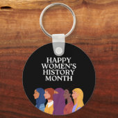 Porte-clés Joyeux Mois de l'histoire des femmes (Recto)