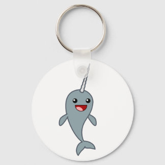 Porte-clés Joyeux Narwhal