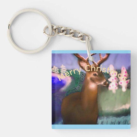 Porte-clés Joyeux Noël (Devant)