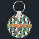 Porte-clés Joyeux Noël !<br><div class="desc">Joyeux porte - clé de Noël à donner comme un cadeau de remerciement après une fête de Noël ou de le donner comme un cadeau mignon à quelqu'un que vous aimez, son et adorable porte - clé avec mes pingouins de Noël sur et une grande police avec le souhait. Joyeux...</div>