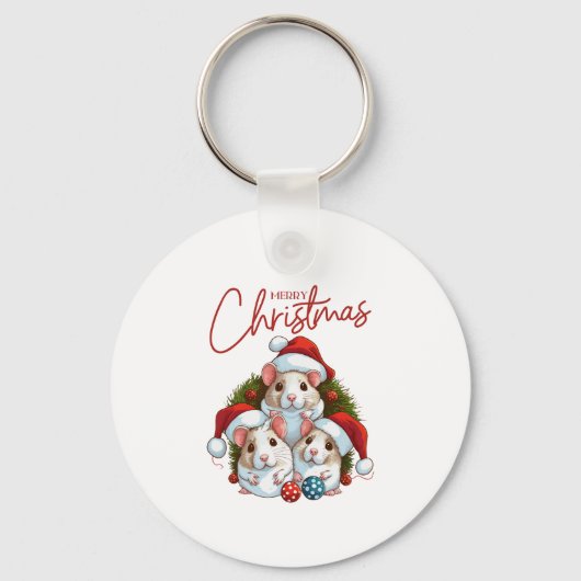 Porte-clés Joyeux Noël (Verso)