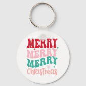 Porte-clés Joyeux Noël (Recto)