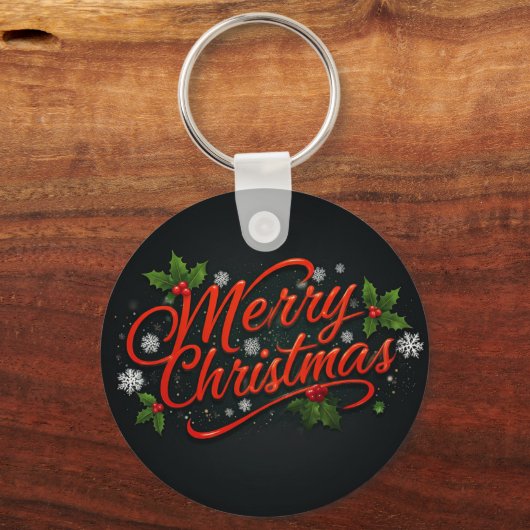 Porte-clés Joyeux Noël (Verso)