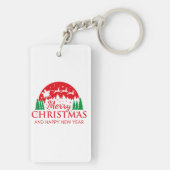 Porte-clés Joyeux Noël (Dos)