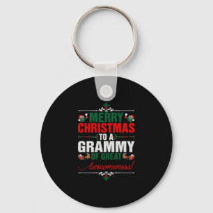 Porte-clés Joyeux Noël À Un Grammy D'Une Grande Compréhension