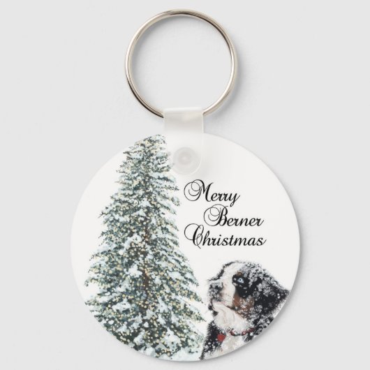 Porte-clés Joyeux Noël Berner (Recto)