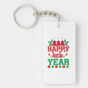 Porte-clés Joyeux Noël Bonne année