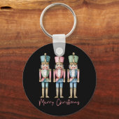 Porte-clés Joyeux Noël Casse-Noisette Ballet Festivals Hommes (Recto)