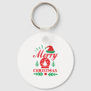 Porte-clés Joyeux Noël d'Art de Noël