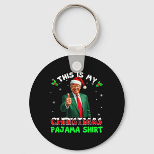 Porte-clés Joyeux Noël Donald Trump Père Noël C'Est Mon Noël
