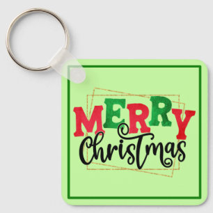 Porte-clés Joyeux Noël encadré-80716