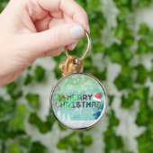 Porte-clés Joyeux Noël et heureux Porte - clé du Nouvel An (Main)