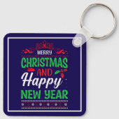 Porte-clés Joyeux Noël Et Joyeux Nouvel An-61064 Sweat - shir (Dos)