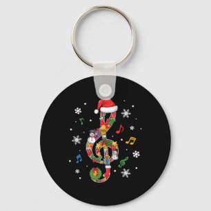 Porte-clés Joyeux Noël Note Musicale Amoureux de Musique Enfa