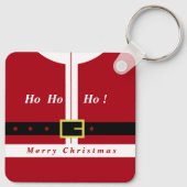 Porte-clés Joyeux Noël - Père Noël - Cadeaux Pour Tous (Dos)