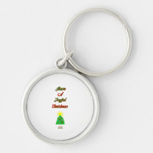 Porte-clés Joyeux Noël Premium Porte - clé rond