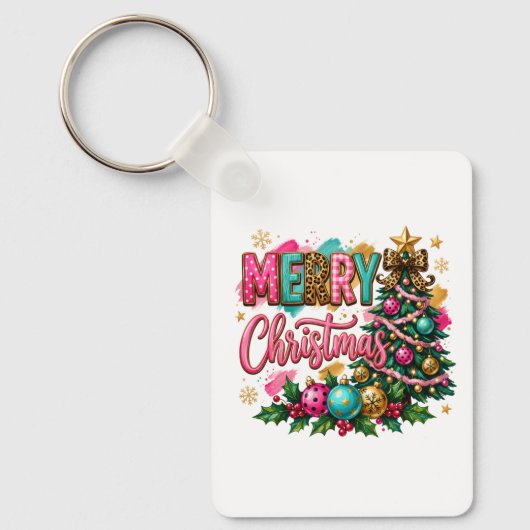 Porte-clés Joyeux Noël prépa (Recto)
