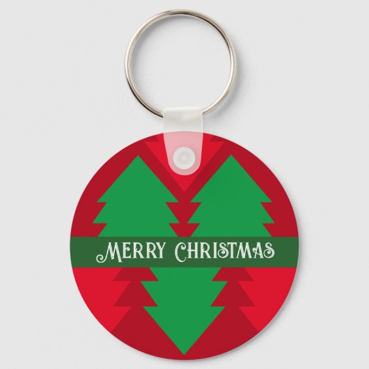Porte-clés Joyeux Noël Rouge et Vert Joyeux Noël (Recto)