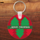 Porte-clés Joyeux Noël Rouge et Vert Joyeux Noël (Recto)