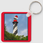 Porte-clés Joyeux Noël St Augustine Florida Lighthouse (Dos)