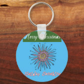 Porte-clés Joyeux Noël Sunshine Holiday.png (Recto)