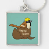 Porte-clés Joyeux Oeuf Chocolat Sparrow à Pâques (Devant)