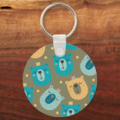 Porte-clés Joyeux Ours Kings (Recto)