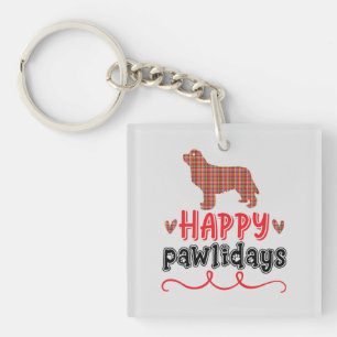 Porte-clés Joyeux Pawlidays Jeu de mots amusant